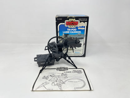 Vintage Kenner Star Wars Vehicle Mini-Rig Tri-Pod Laser Cannon - Complete in Canadian ESB Box - Kenner (1982)