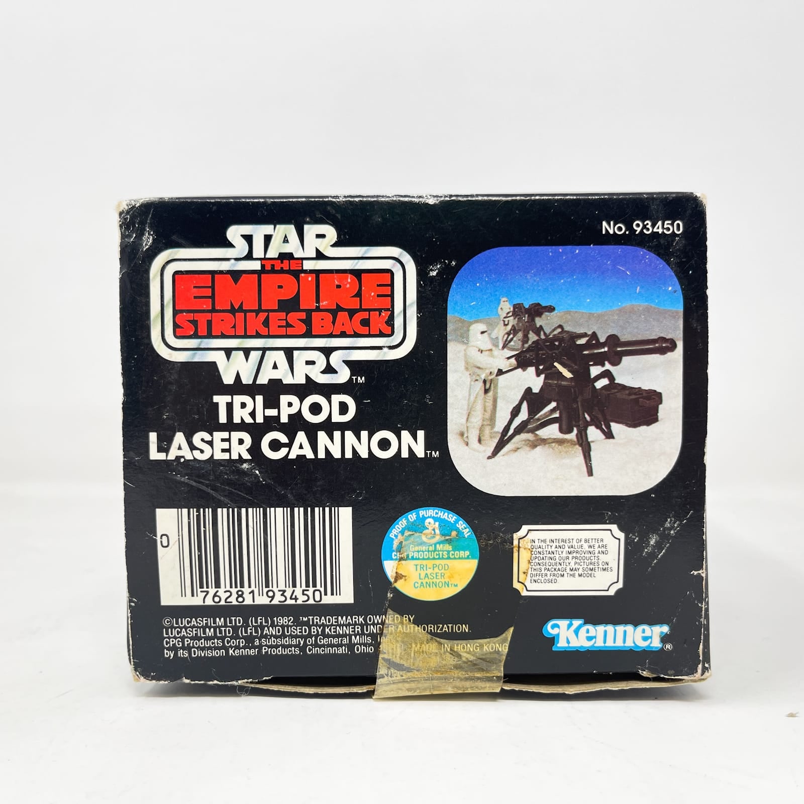 Vintage Kenner Star Wars Vehicle Mini-Rig Tri-Pod Laser Cannon - Complete in ESB Box - Kenner (1982)