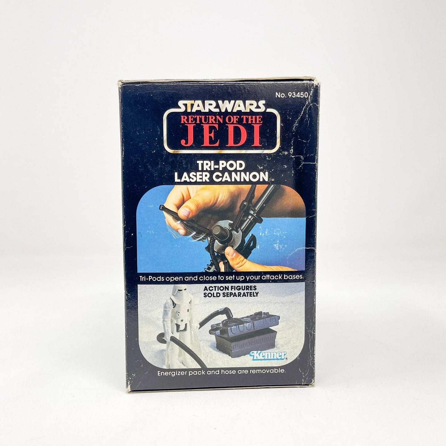 Vintage Kenner Star Wars Vehicle Mini-Rig Tri-Pod Laser Cannon - Mint in ROTJ Box