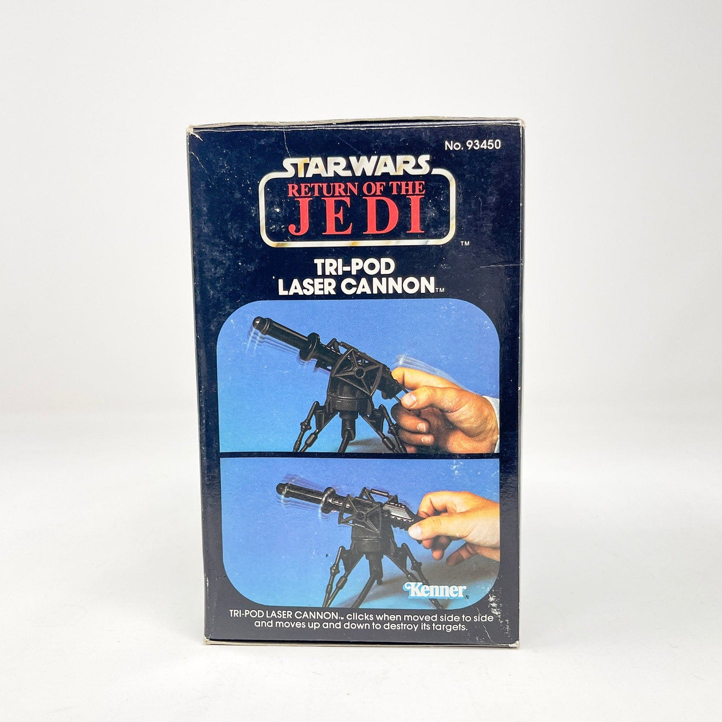 Vintage Kenner Star Wars Vehicle Mini-Rig Tri-Pod Laser Cannon - Mint in ROTJ Box