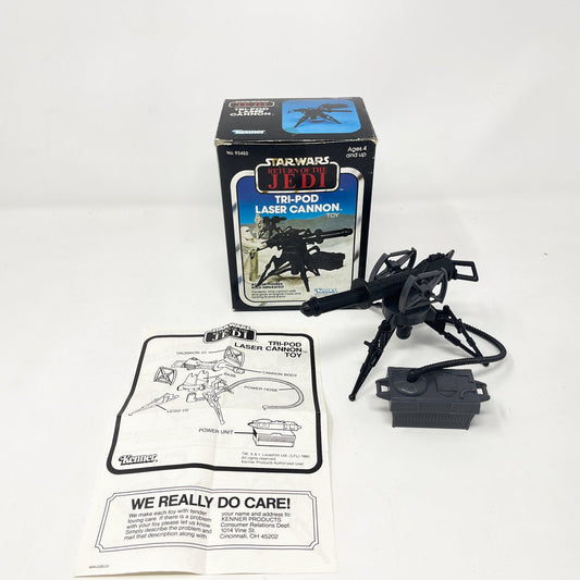 Vintage Kenner Star Wars Vehicle Mini-Rig Tri-Pod Laser Cannon - Mint in ROTJ Box