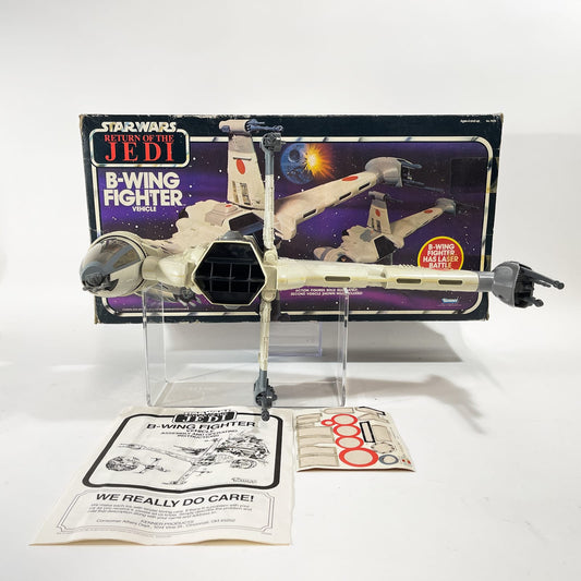 Vintage Kenner Star Wars Vehicle ROTJ B-Wing - Complete in Box - Vintage Kenner (1984)