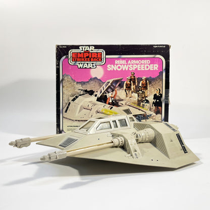 Vintage Kenner Star Wars Vehicle Snowspeeder - Complete in Pink Box