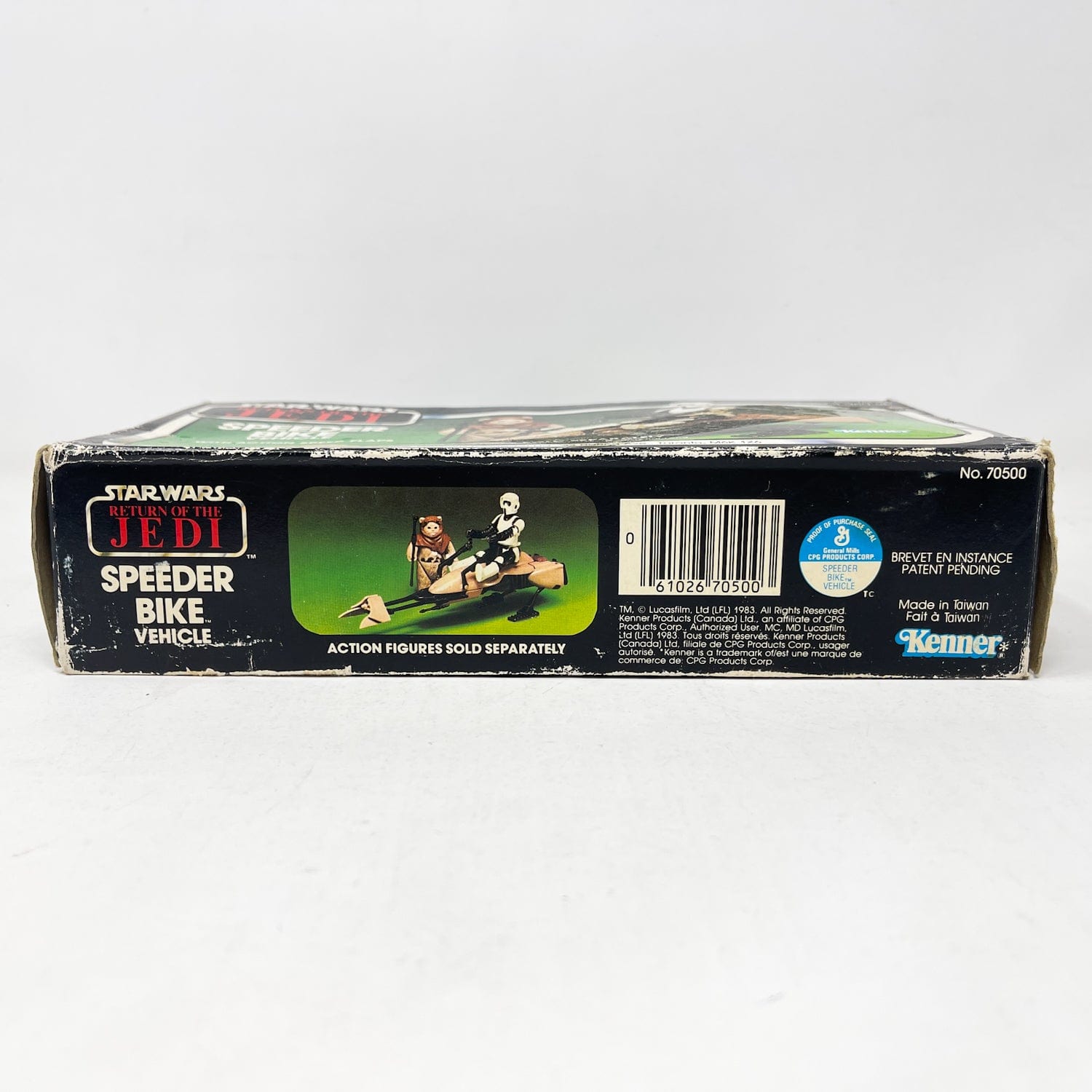 Vintage Kenner Star Wars Vehicle Speeder Bike - Sealed in Canadian ROTJ Box