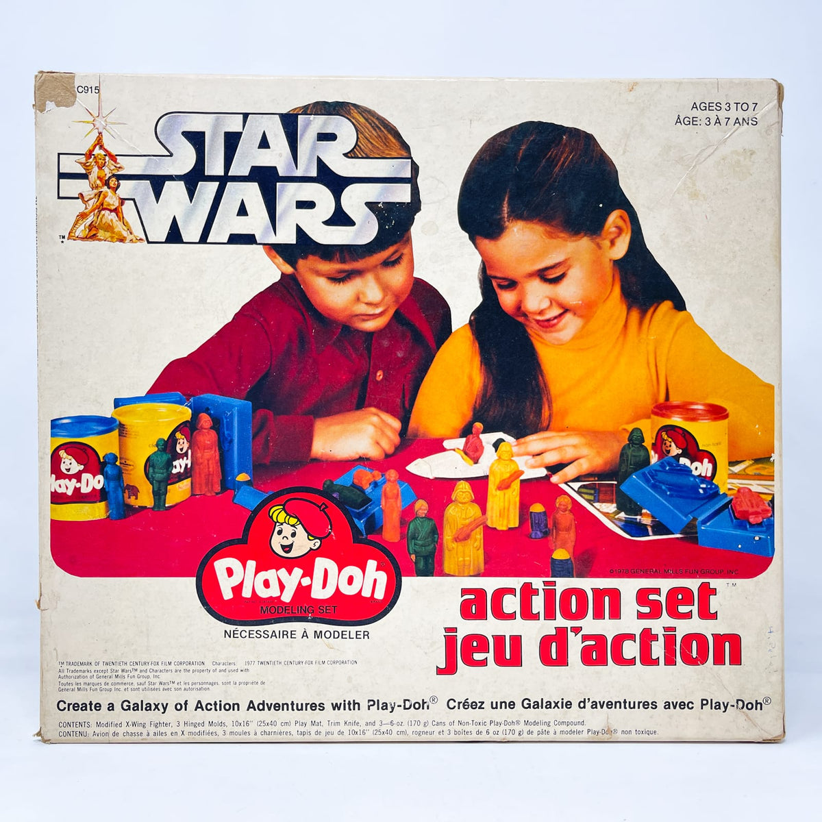 Vintage Kenner Star Wars Vehicle Star Wars Play-Doh Playset in Canada Box - Vintage 1978
