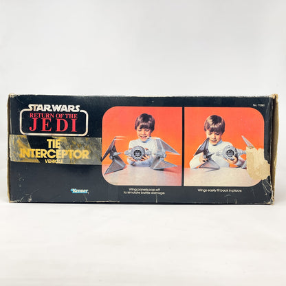 Vintage Kenner Star Wars Vehicle TIE Interceptor - Complete in ROTJ Box - Vintage Kenner (1984)