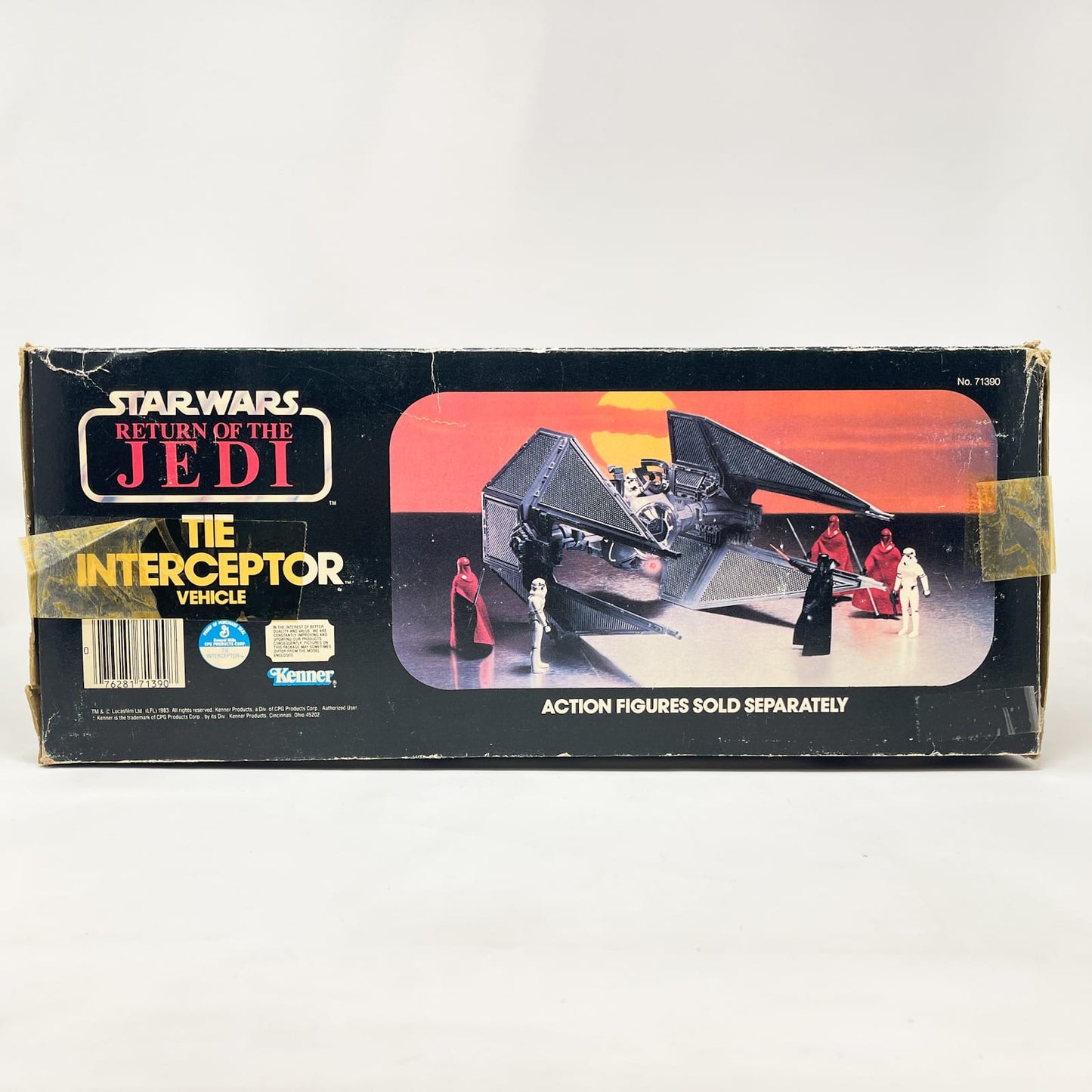 Vintage Kenner Star Wars Vehicle TIE Interceptor - Complete in ROTJ Box - Vintage Kenner (1984)