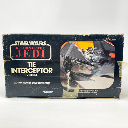 Vintage Kenner Star Wars Vehicle TIE Interceptor - Complete in ROTJ Box - Vintage Kenner (1984)