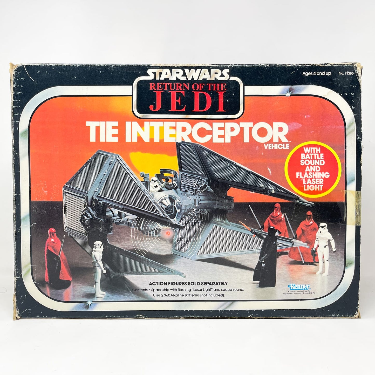 Vintage Kenner Star Wars Vehicle TIE Interceptor - Complete in ROTJ Box - Vintage Kenner (1984)