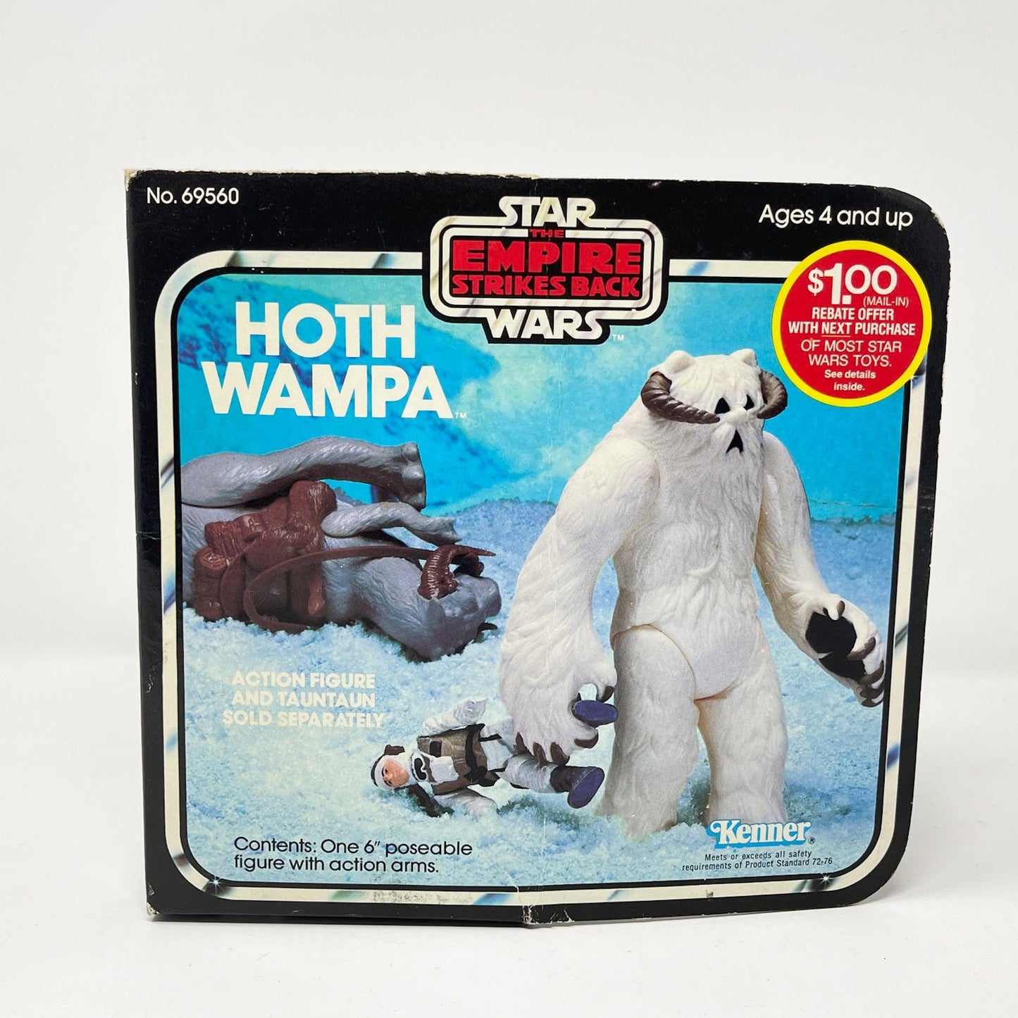 Vintage Kenner Star Wars Vehicle Wampa - Complete in Box