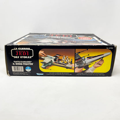 Vintage Kenner Star Wars Vehicle X-Wing Battle Damaged - Complete in Canadian ROTJ Box