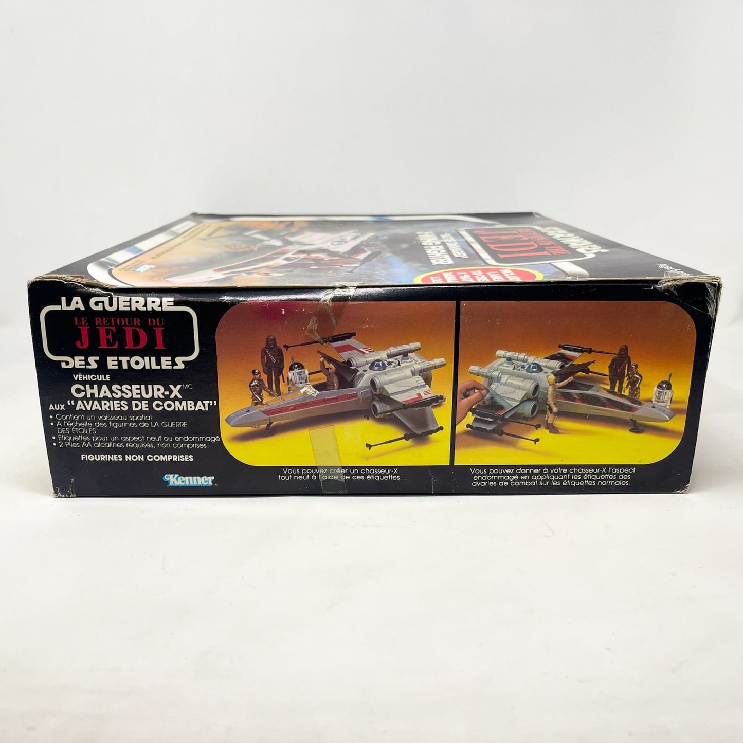 Vintage Kenner Star Wars Vehicle X-Wing Battle Damaged - Complete in Canadian ROTJ Box