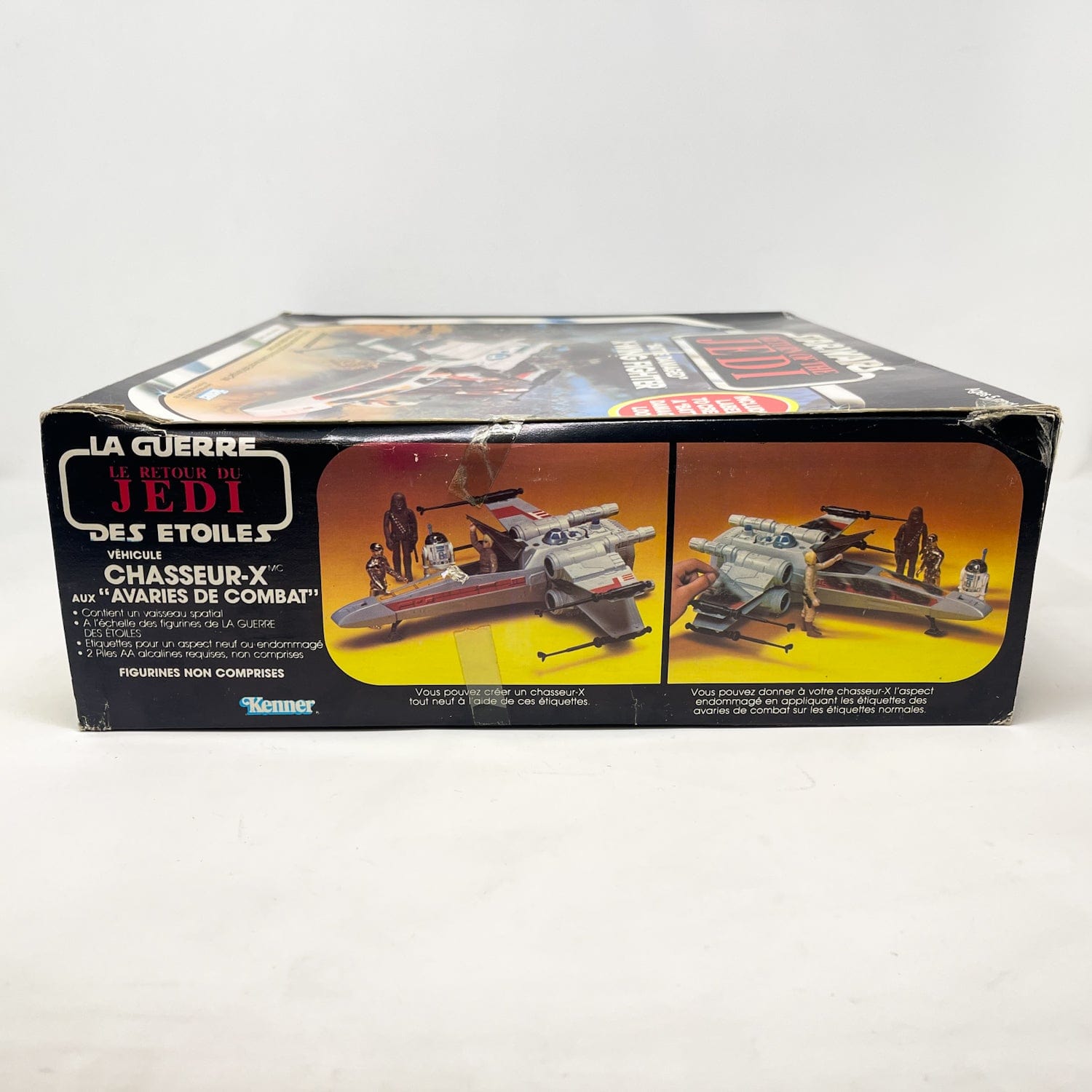 Vintage Kenner Star Wars Vehicle X-Wing Battle Damaged - Complete in Canadian ROTJ Box