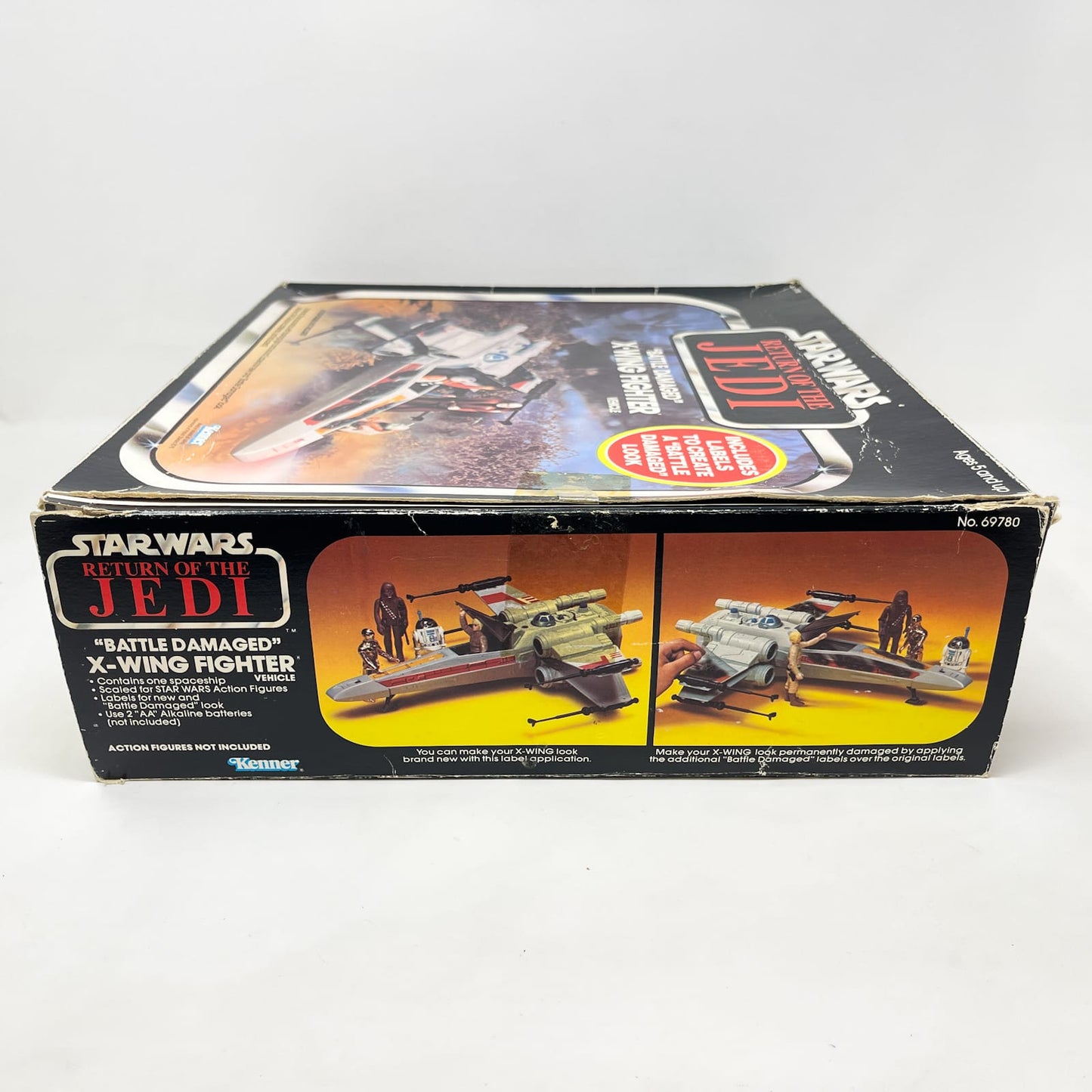 Vintage Kenner Star Wars Vehicle X-Wing Battle Damaged - Complete in ROTJ Box