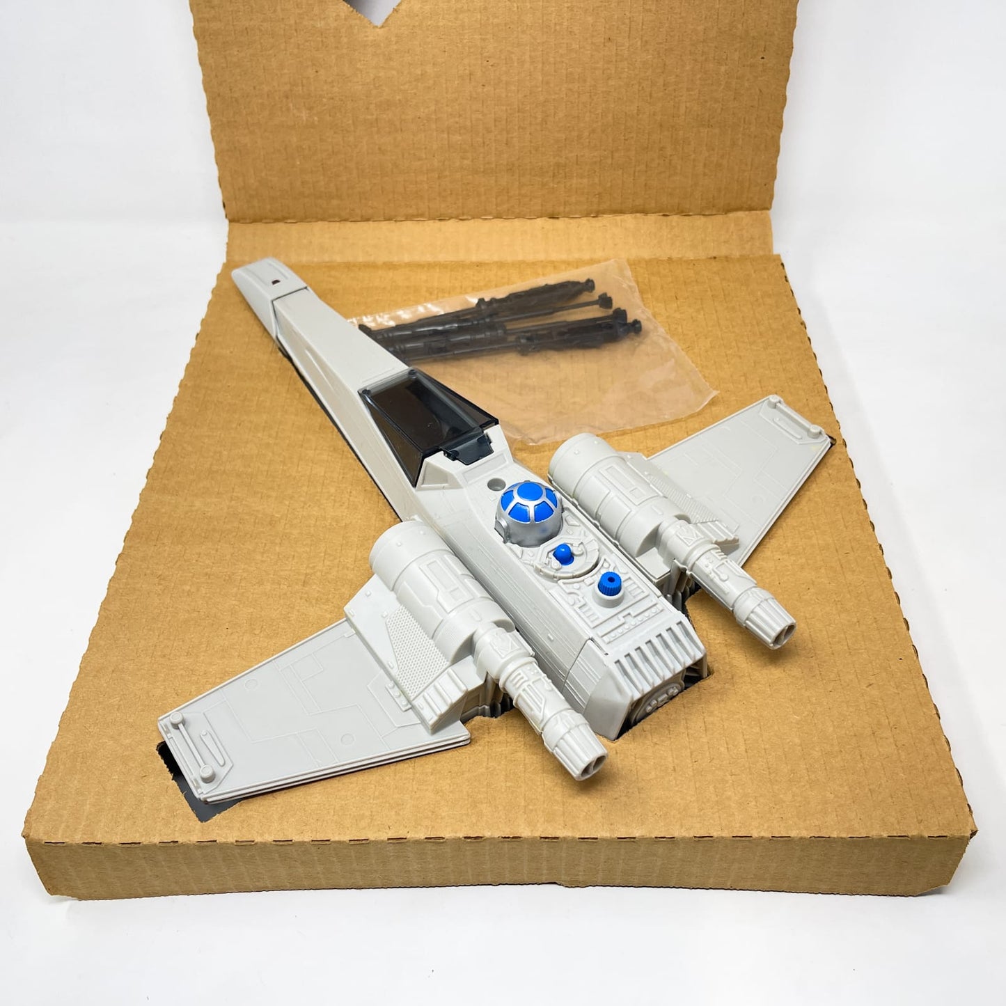 Vintage Kenner Star Wars Vehicle X-Wing Battle Damaged - Complete in ROTJ Box