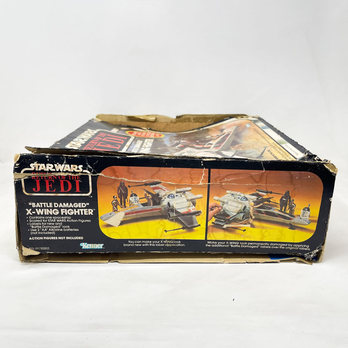 Vintage Kenner Star Wars Vehicle X-Wing Battle Damaged - Complete in ROTJ Box