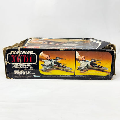 Vintage Kenner Star Wars Vehicle X-Wing Battle Damaged - Complete in ROTJ Box