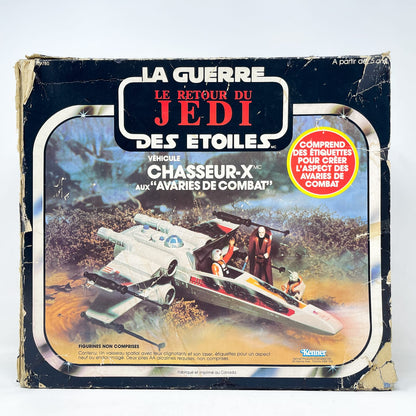 Vintage Kenner Star Wars Vehicle X-Wing Battle Damaged - Complete in ROTJ Box