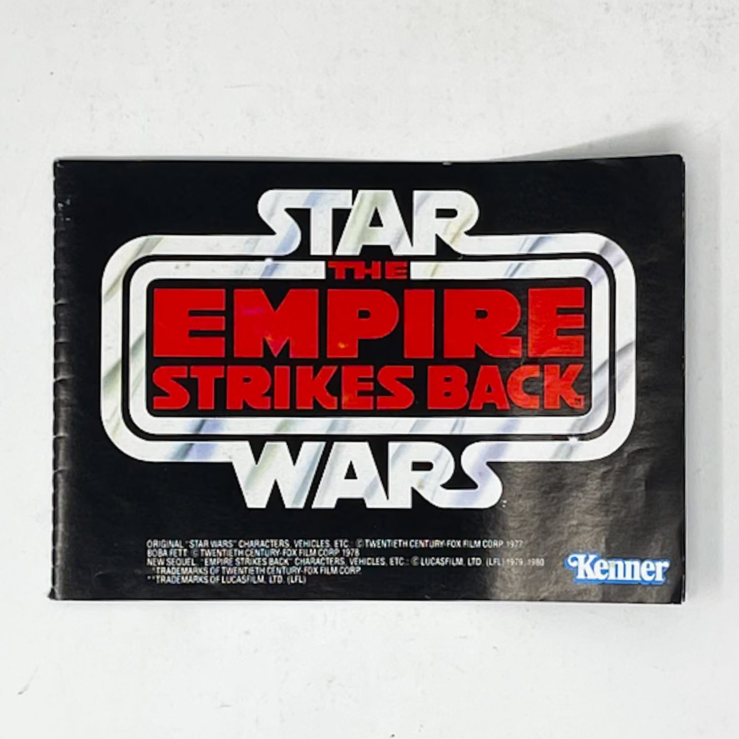 Vintage Kenner Star Wars Vintage Paper Empire Strikes Back Large Logo Kenner Mini-Catalog (1980)
