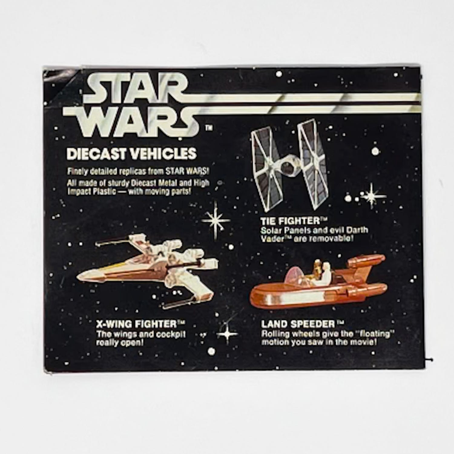 Vintage Kenner Star Wars Vintage Paper Star Wars X-Wing Pink Mini-Catalog Insert (1978)