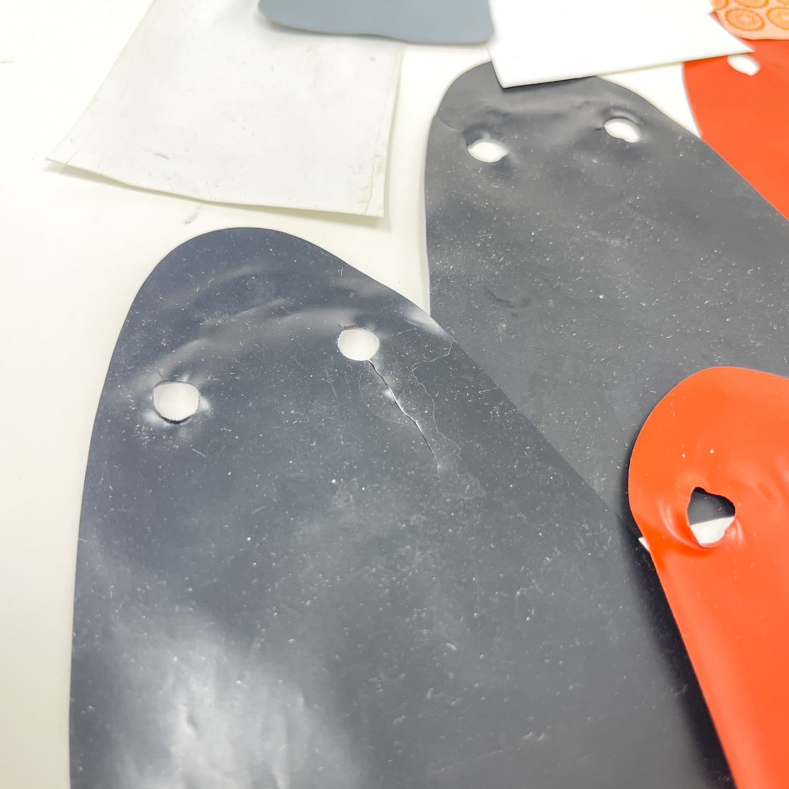 Vintage Kenner Star Wars Vintage Parts & Accessories Damaged Vintage Kenner Star Wars Vinyl Cape Lot