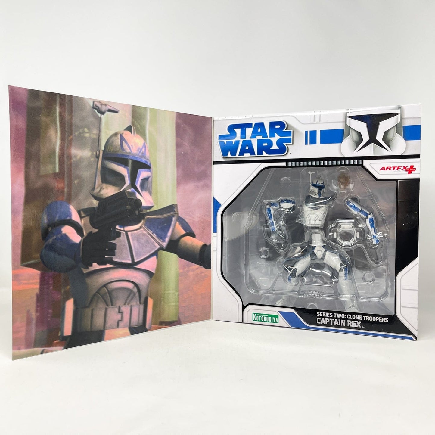 Vintage Kotobukiya ARTFX Star Wars Statues & Busts Kotobukiya Clone Troopers Set of 3 (Cody, Gree, Rex + Bonus) - Series 2 (2009) - Sealed