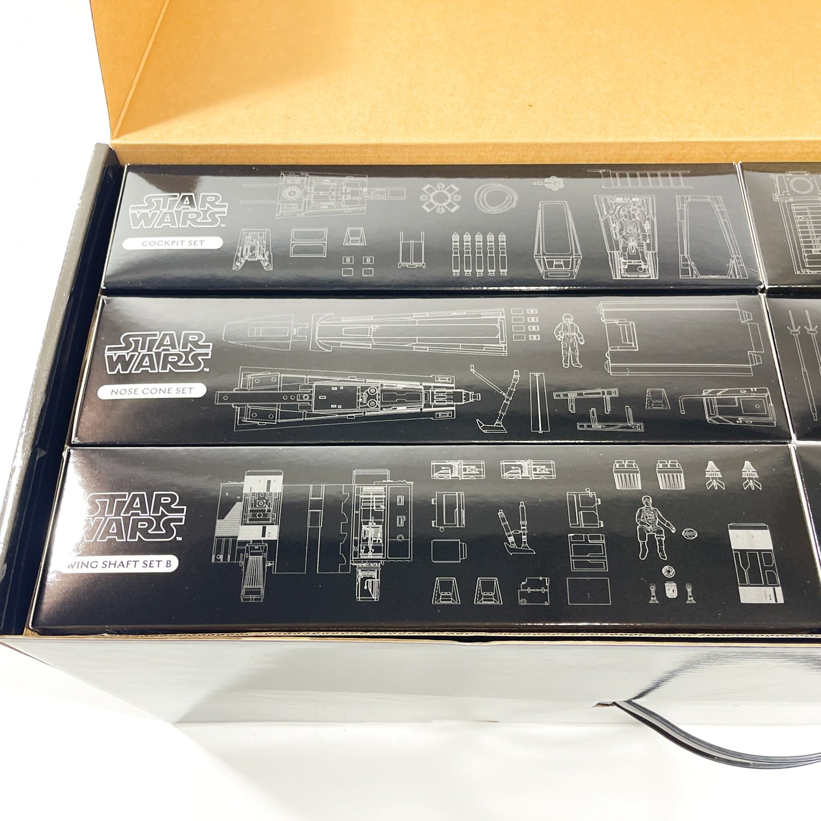 Vintage Kotobukiya ARTFX Star Wars T-65 X-Wing Fighter Cross-Section 3D – Kotobukiya ARTFX Premium Format Model (2008)