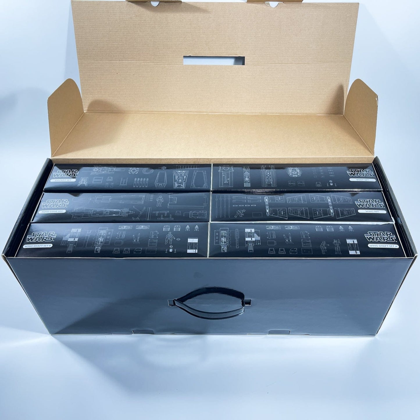 Vintage Kotobukiya ARTFX Star Wars T-65 X-Wing Fighter Cross-Section 3D – Kotobukiya ARTFX Premium Format Model (2008)