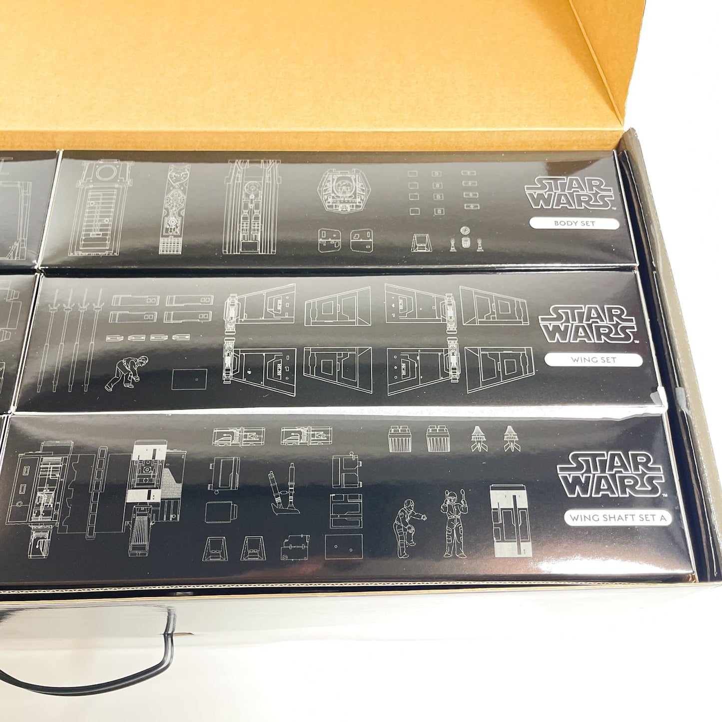 Vintage Kotobukiya ARTFX Star Wars T-65 X-Wing Fighter Cross-Section 3D – Kotobukiya ARTFX Premium Format Model (2008)