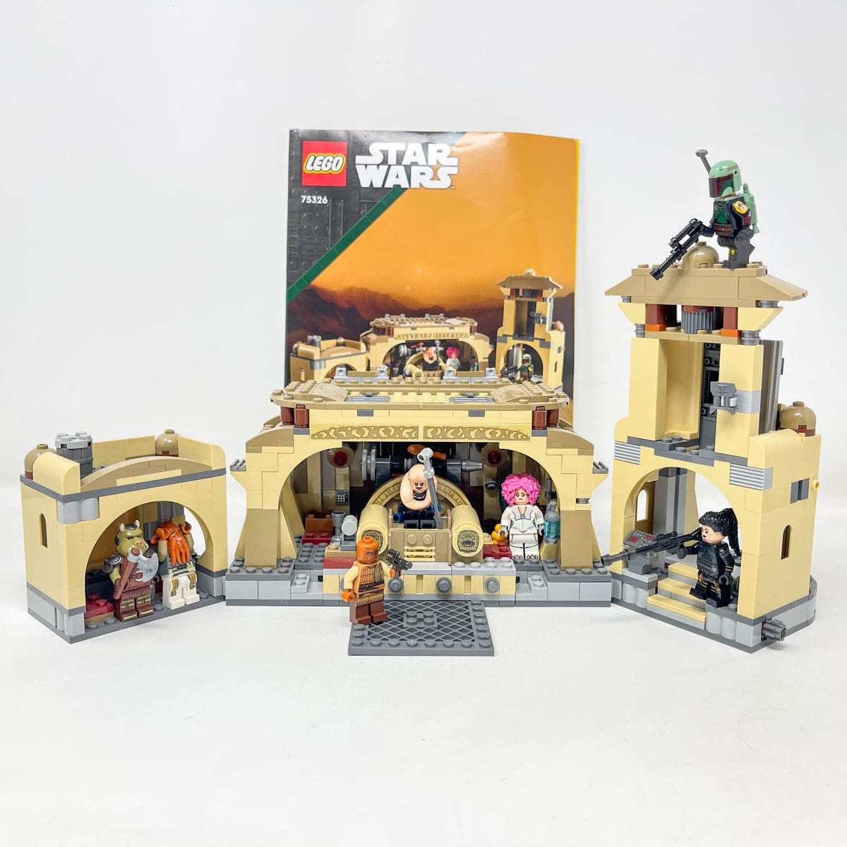 Vintage Lego Star Wars Lego Boba Fett's Throne Room 75326 - LEGO Star Wars (2022, Retired) - Loose Complete