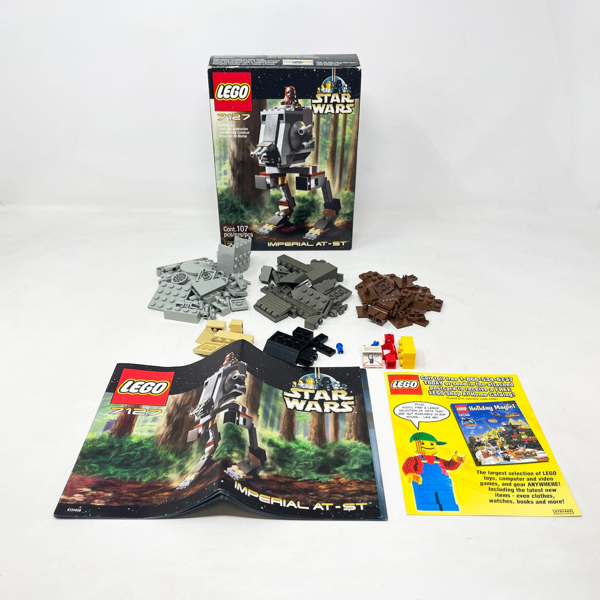 Vintage Lego Star Wars Lego Boxed Imperial AT-ST – LEGO Star Wars Set #7127