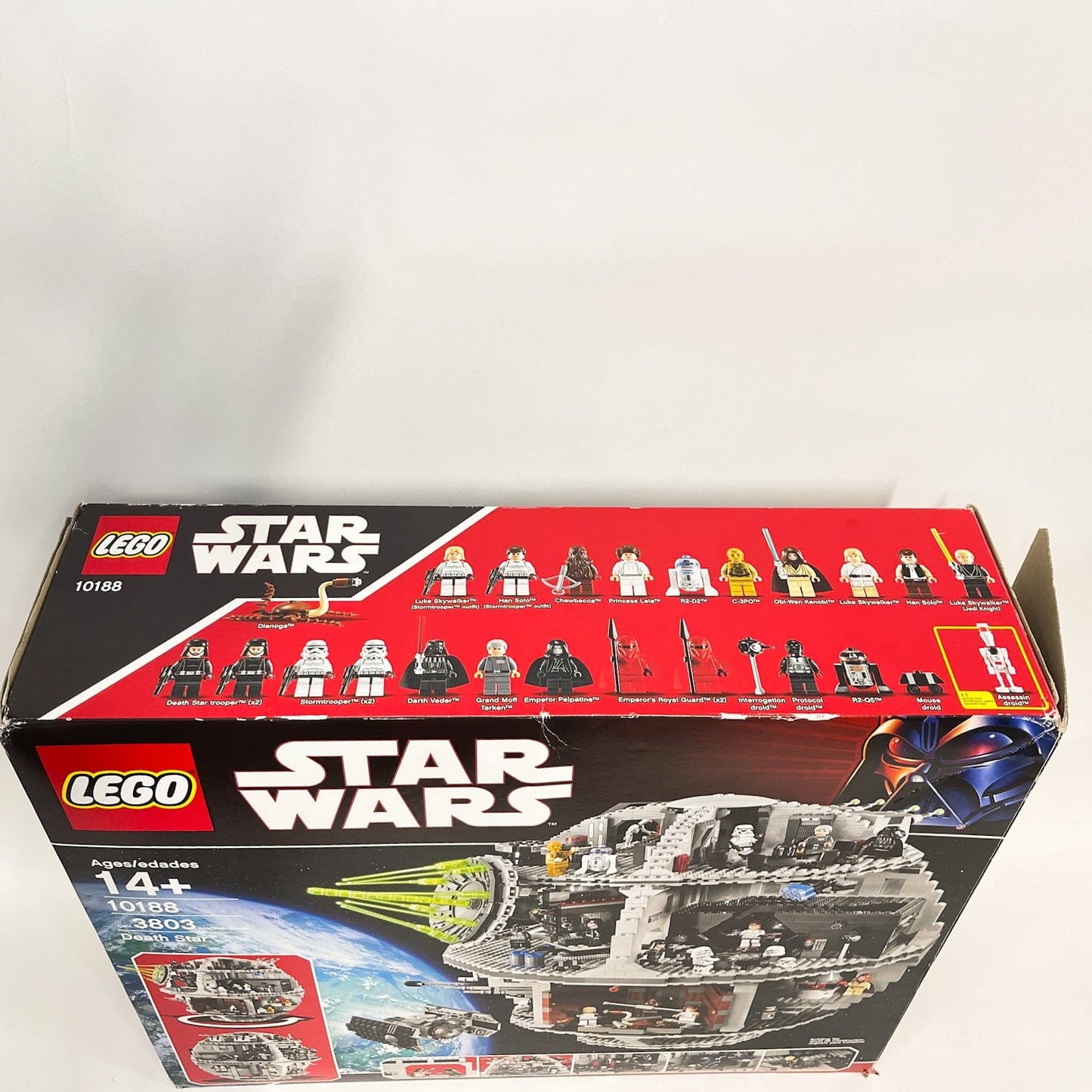 Vintage Lego Star Wars Lego Boxed Lego 10188 Death Star (2008 Retired) - Complete in Open Box