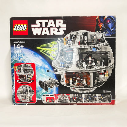 Vintage Lego Star Wars Lego Boxed Lego 10188 Death Star (2008 Retired) - Complete in Open Box