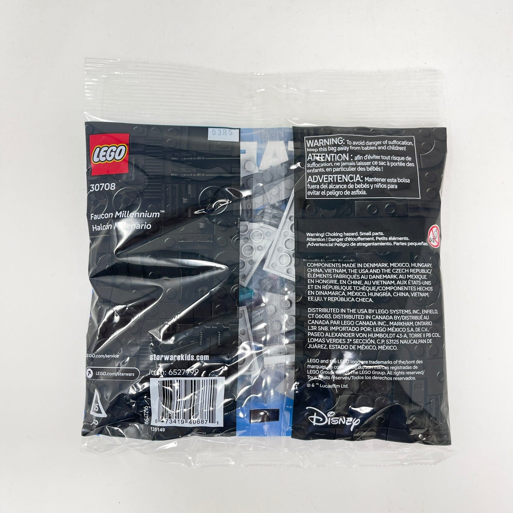 Vintage Lego Star Wars Lego Boxed Lego 30708 - Millennium Falcon Polybag