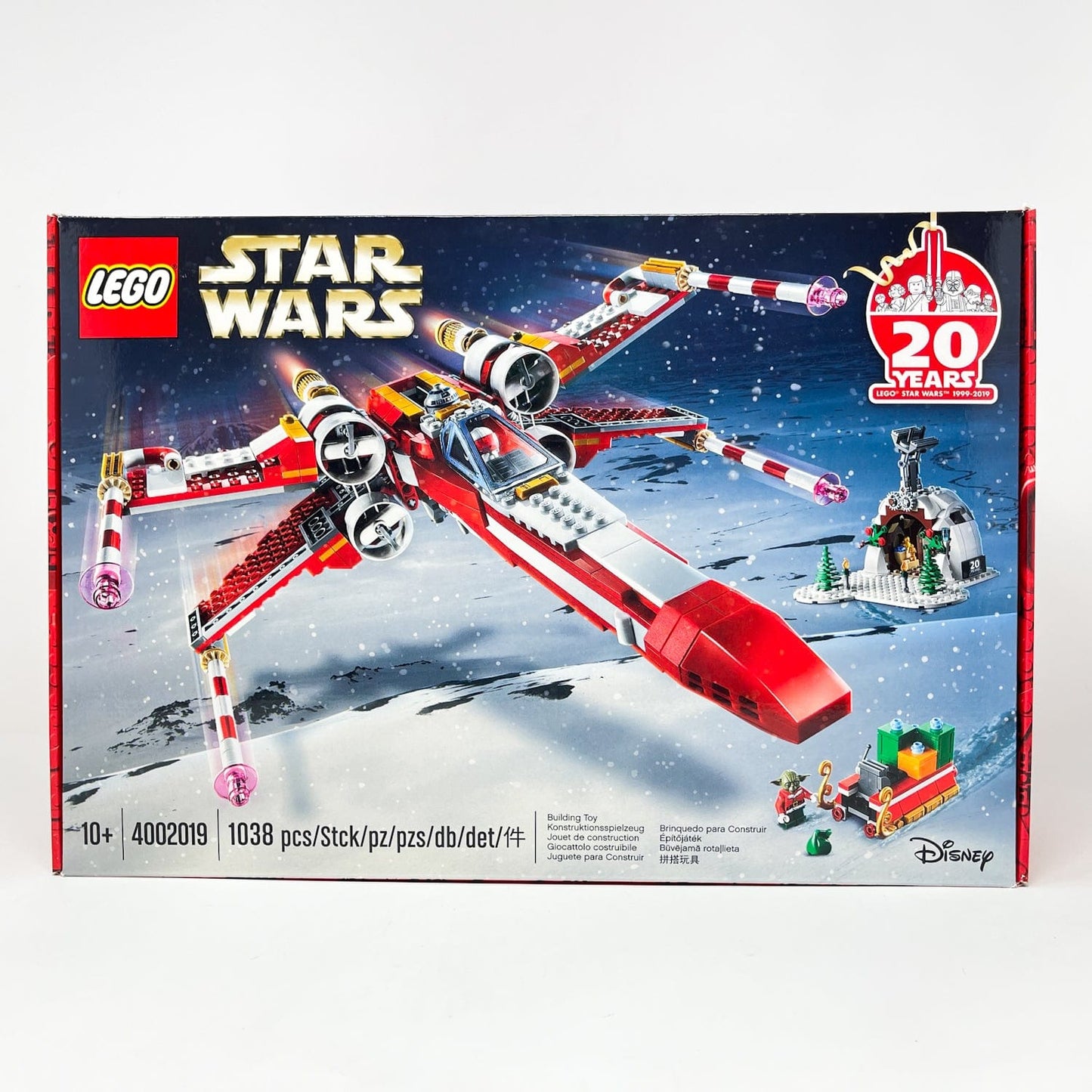 Vintage Lego Star Wars Lego Boxed Lego 4002019 2019 Employee Exclusive - Christmas X-wing (2019 Retired) - Sealed