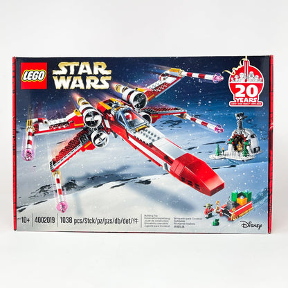 Vintage Lego Star Wars Lego Boxed Lego 4002019 2019 Employee Exclusive - Christmas X-wing (2019 Retired) - Sealed