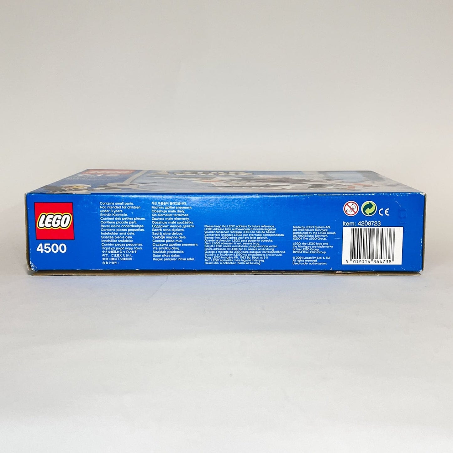 Vintage Lego Star Wars Lego Boxed Lego 4500 Rebel Snowspeeder (2004 Retired) - Complete w/ Box