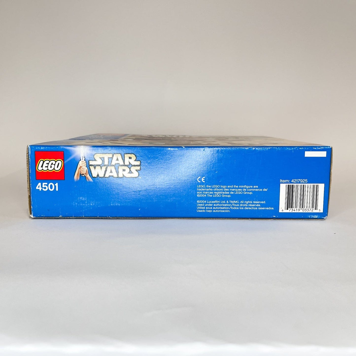 Vintage Lego Star Wars Lego Boxed Lego 4501 Mos Eisley Cantina, Blue Box (2004 Retired) - Complete w/ Box