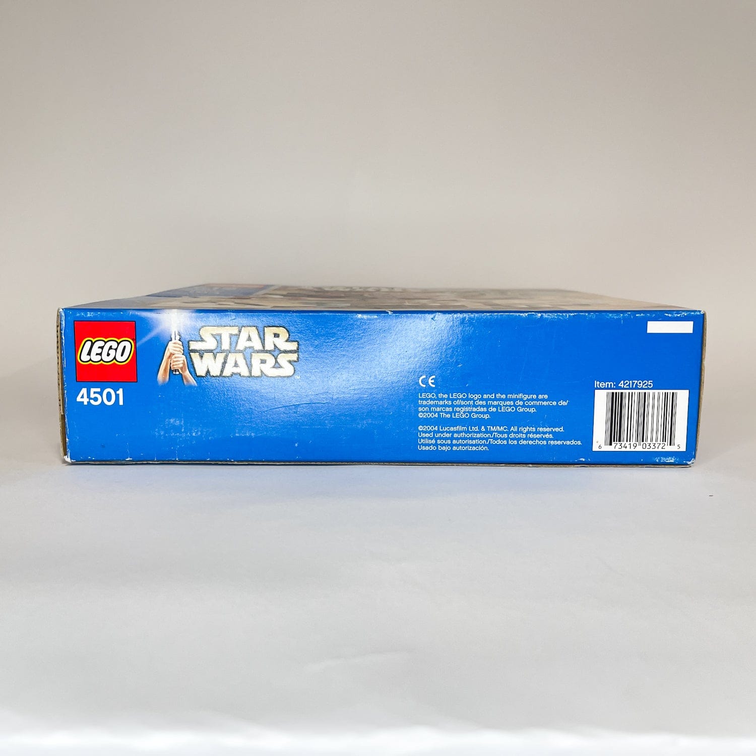 Vintage Lego Star Wars Lego Boxed Lego 4501 Mos Eisley Cantina, Blue Box (2004 Retired) - Complete w/ Box