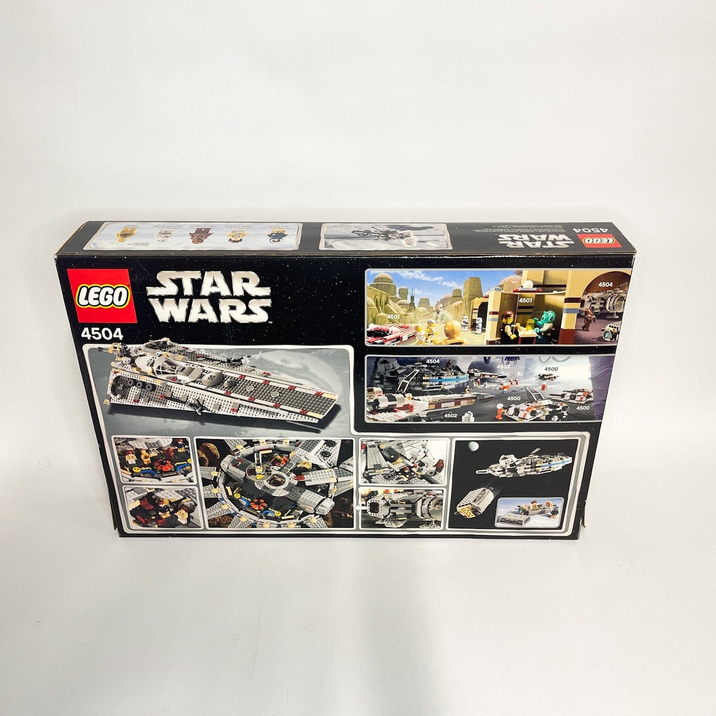 Vintage Lego Star Wars Lego Boxed Lego 4504 Millennium Falcon Original Trilogy box (2004 Retired) - Complete w/ Box