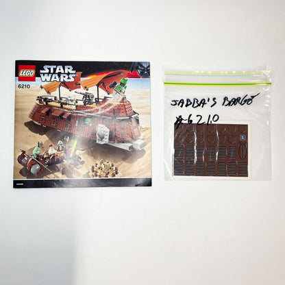 Vintage Lego Star Wars Lego Boxed Lego 6210 Jabba's Sail Barge (2006 Retired) - Complete w/ Box