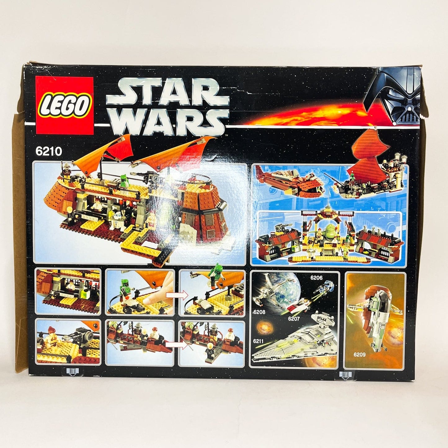 Vintage Lego Star Wars Lego Boxed Lego 6210 Jabba's Sail Barge (2006 Retired) - Complete w/ Box