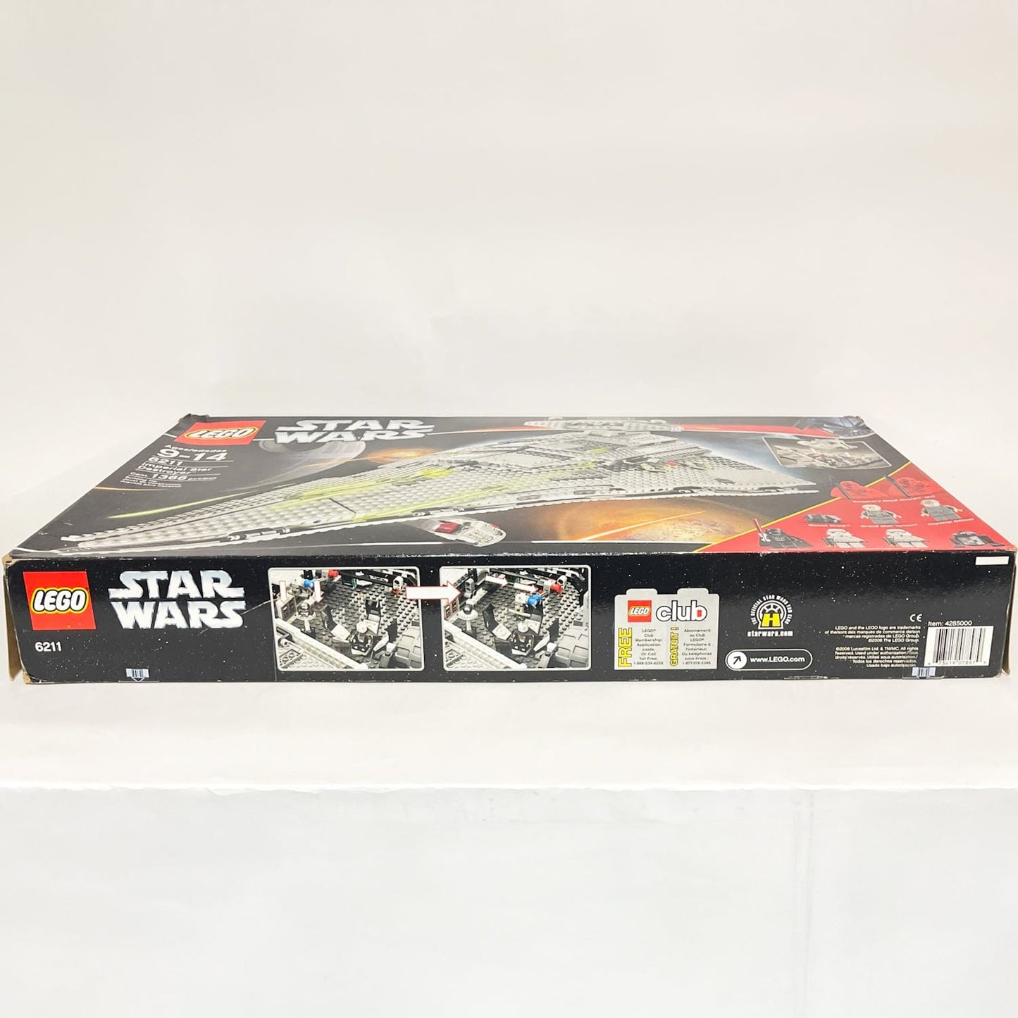 Vintage Lego Star Wars Lego Boxed Lego 6211 Imperial Star Destroyer (2006 Retired) - Complete w/ Box