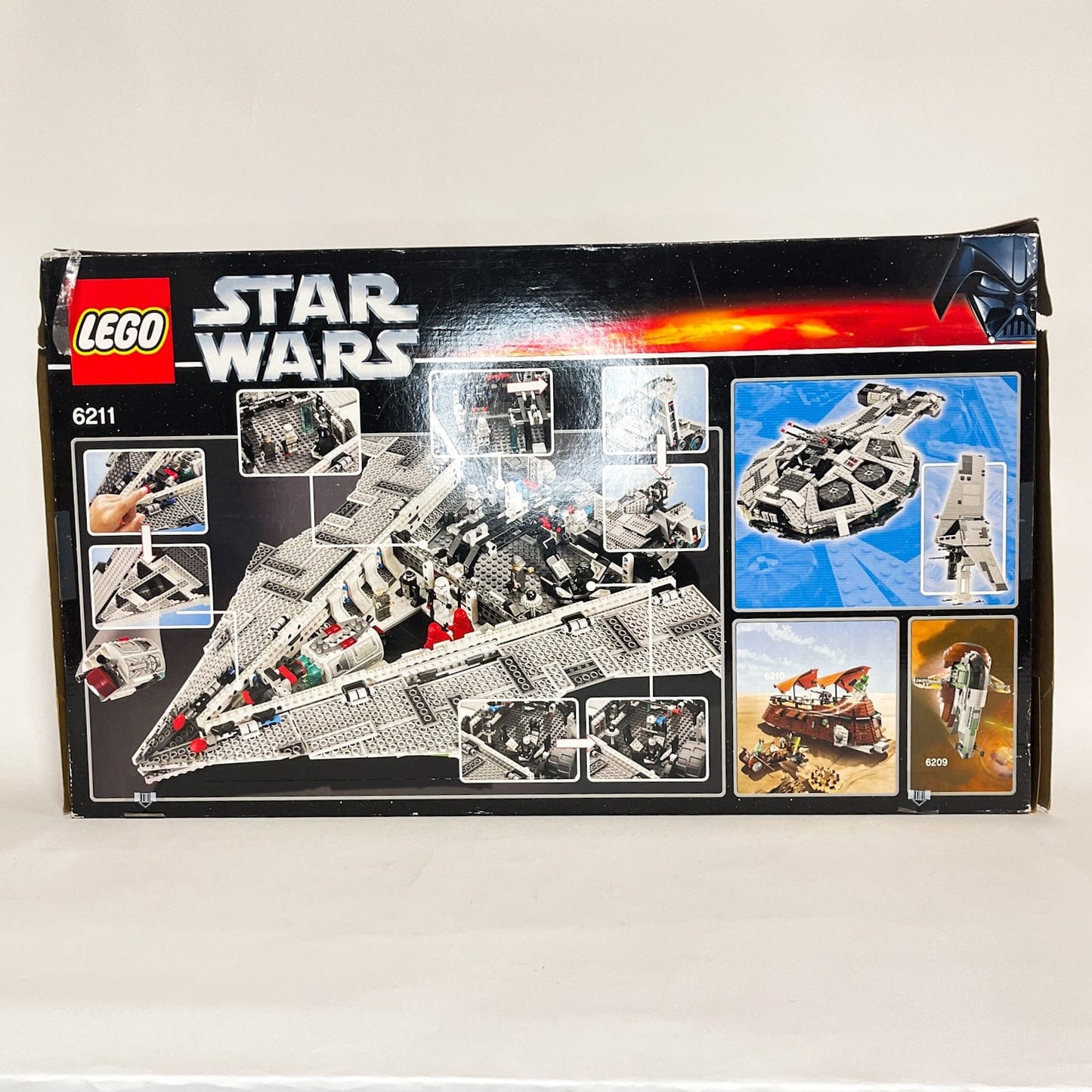 Vintage Lego Star Wars Lego Boxed Lego 6211 Imperial Star Destroyer (2006 Retired) - Complete w/ Box