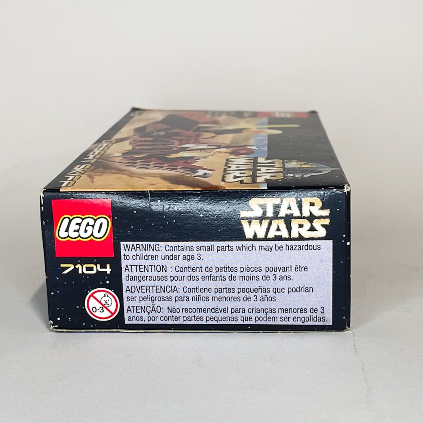 Vintage Lego Star Wars Lego Boxed Lego 7104 Desert Skiff (2000 Retired) - Complete w/ Box