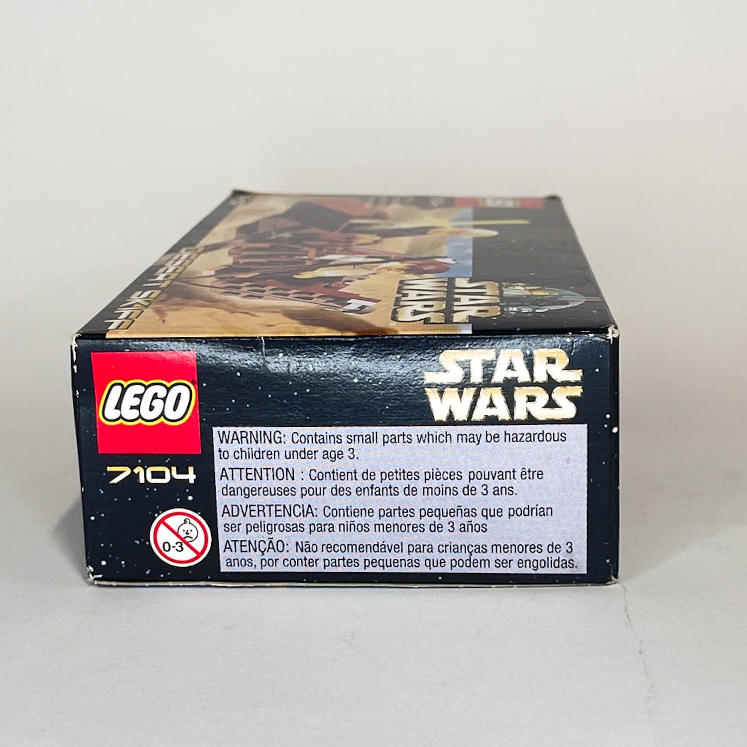 Vintage Lego Star Wars Lego Boxed Lego 7104 Desert Skiff (2000 Retired) - Complete w/ Box