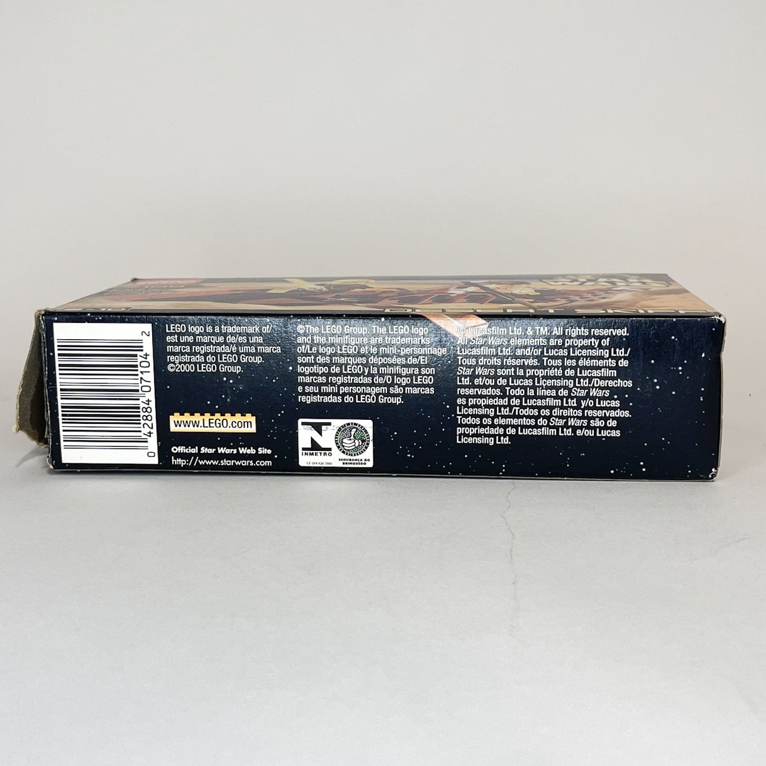 Vintage Lego Star Wars Lego Boxed Lego 7104 Desert Skiff (2000 Retired) - Complete w/ Box