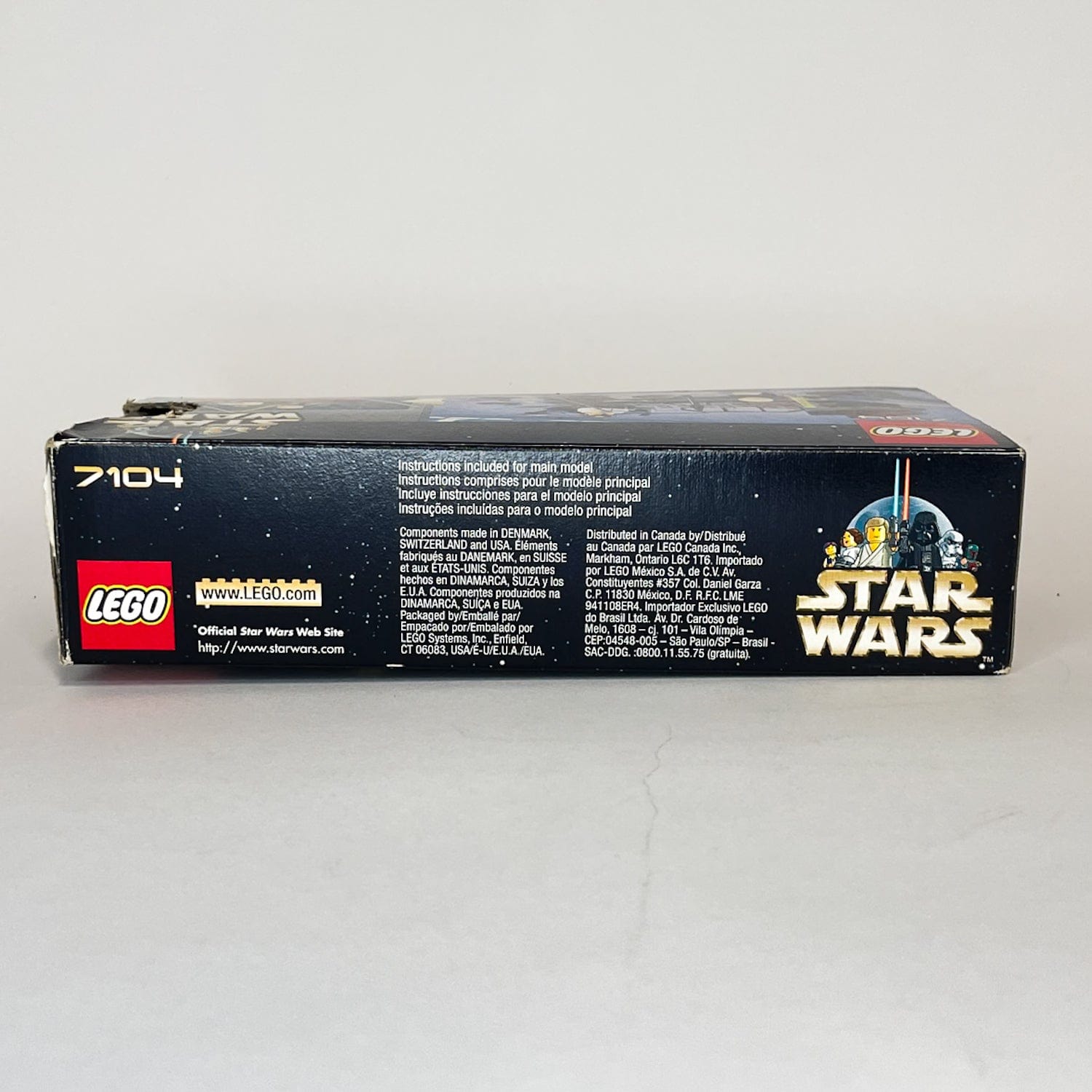 Vintage Lego Star Wars Lego Boxed Lego 7104 Desert Skiff (2000 Retired) - Complete w/ Box