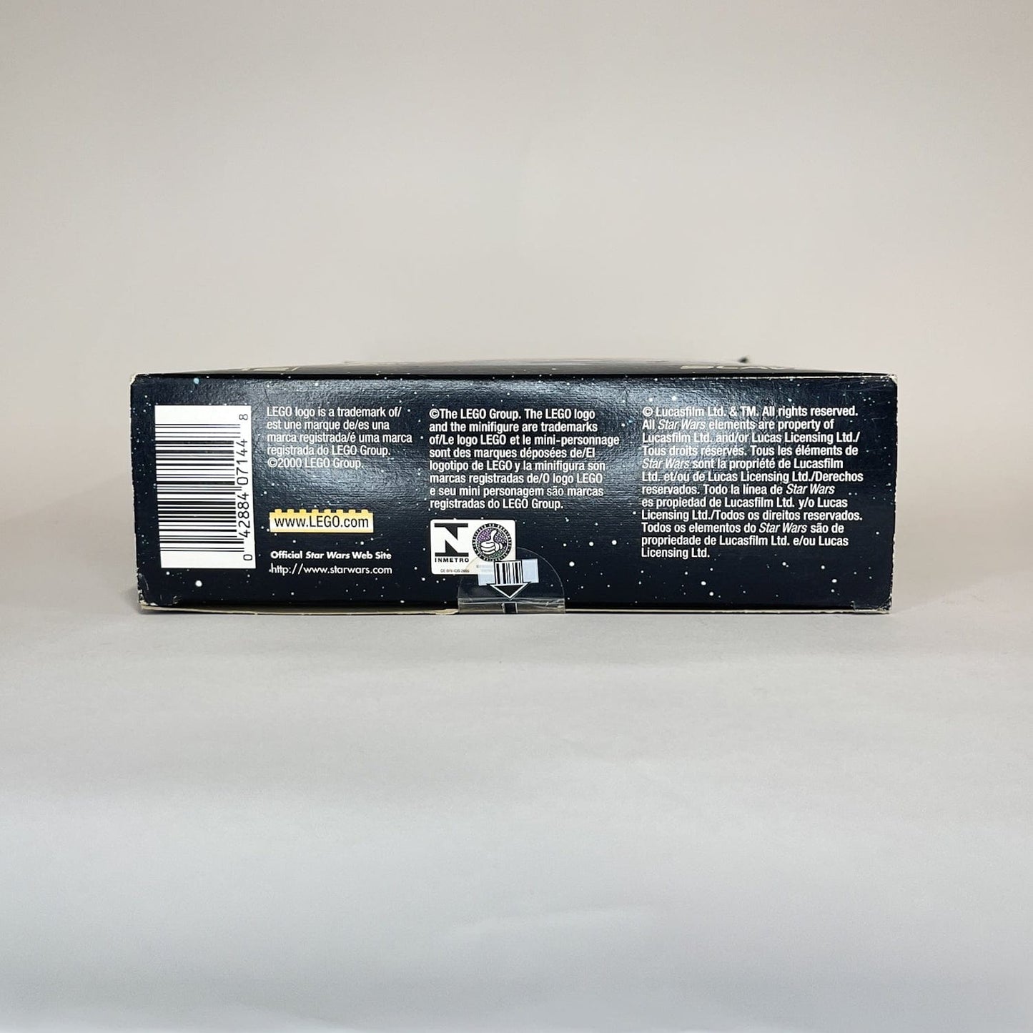 Vintage Lego Star Wars Lego Boxed Lego 7144 Slave I 1st Edition Box (2000 Retired) - Complete w/ Box