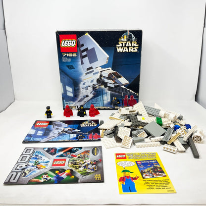 Vintage Lego Star Wars Lego Boxed Lego 7166 Imperial Shuttle (2001 Retired) - Complete w/ Box